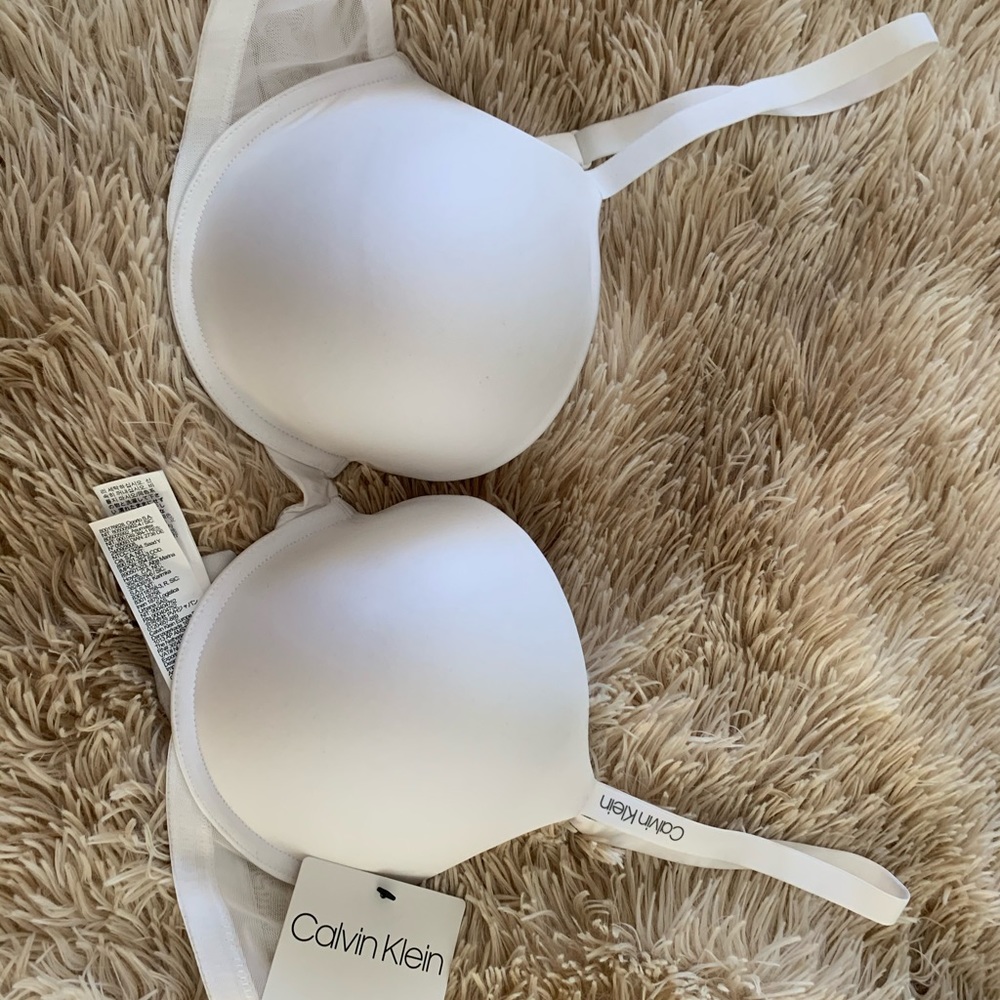 White Calvin Klein Bra